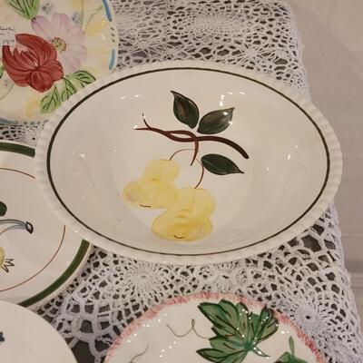 Lot 108: Blue Ridge China Mixed Dishes