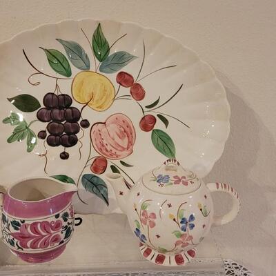 Lot 108: Blue Ridge China Mixed Dishes