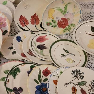 Lot 108: Blue Ridge China Mixed Dishes
