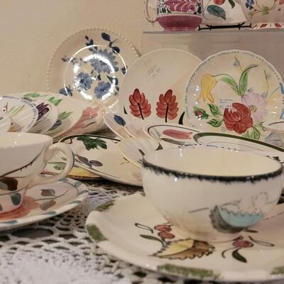 Lot 108: Blue Ridge China Mixed Dishes