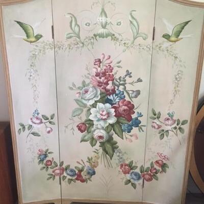 Flowered Room Divider