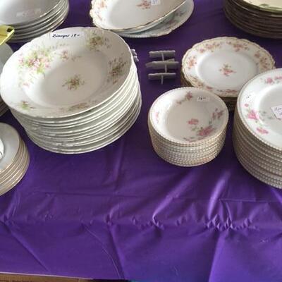 Limoge Dishes Set 12