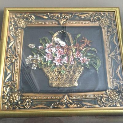 Flowered Basket Picture