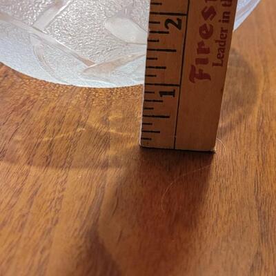 Lot 115: (4) Glass Salad Bowls