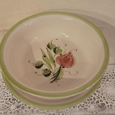 Lot 116: Vegetable/Fruit Bowl with Colander Holes and Drainage Plate