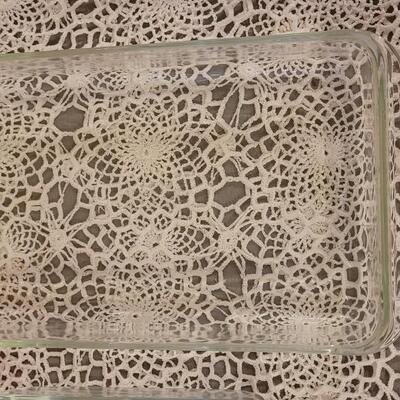 Lot 120: Pyrex Casserole Dishes, Pie Plate and Bowl Lot
