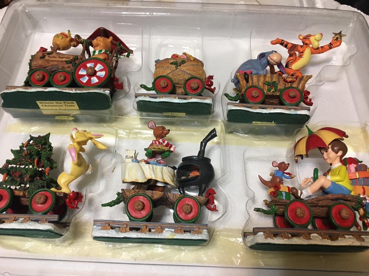 Winnie The Pooh Holiday Express Train Danbury Mint Winnie The Pooh ...