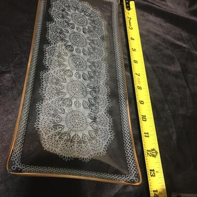 Vintage Lace pattern Tray
