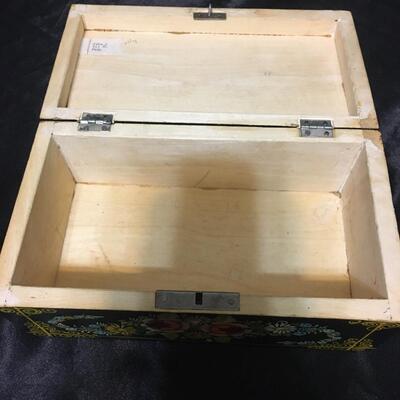 Handpainted Trinket Box