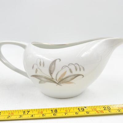 1961 KAYSONS CHINA â€œGOLDEN RHAPSODYâ€ SUGAR AND CREAMER SET #2