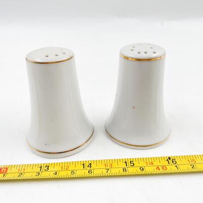 1961 KAYSONS CHINA â€œGOLDEN RHAPSODYâ€ SALT & PEPPER SHAKER SET #1