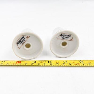 1961 KAYSONS CHINA â€œGOLDEN RHAPSODYâ€ SALT & PEPPER SHAKER SET #1