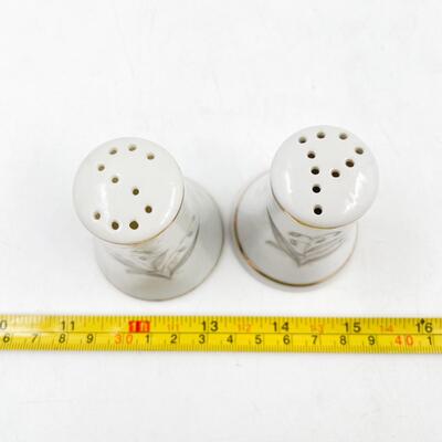 1961 KAYSONS CHINA â€œGOLDEN RHAPSODYâ€ SALT & PEPPER SHAKER SET #2