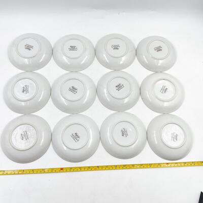 1961 KAYSONS CHINA â€œGOLDEN RHAPSODYâ€ 5.75â€ BOWLS (12)