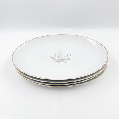1961 KAYSONS CHINA â€œGOLDEN RHAPSODYâ€ 12â€ OVAL PLATTERS (4)