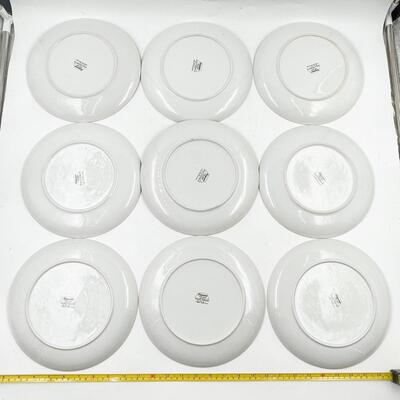 1961 KAYSONS CHINA â€œGOLDEN RHAPSODYâ€ 9â€ PLATES (16)