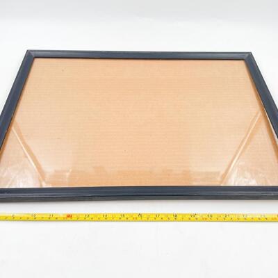 VINTAGE 14â€ X 19.5â€ BLACK PICTURE FRAME