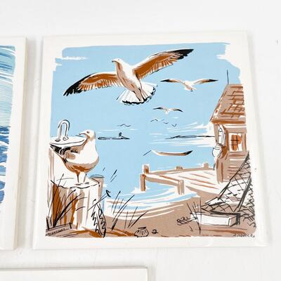 SCREENCRAFT 6â€ CAPE COD DECORATIVE PLAQUES (3)