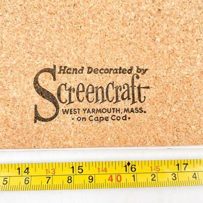 SCREENCRAFT 6â€ CAPE COD DECORATIVE PLAQUES (3)