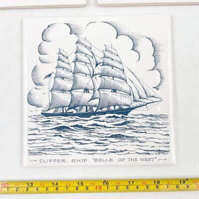 SCREENCRAFT 6â€ CAPE COD DECORATIVE PLAQUES (3)