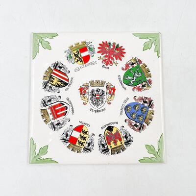 6â€ AUSTRIAN COAT OF ARMS DECORATIVE PLAQUE