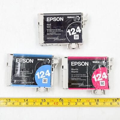 EPSON 124 DURABRITE ULTRA INK CARTIRIDGES