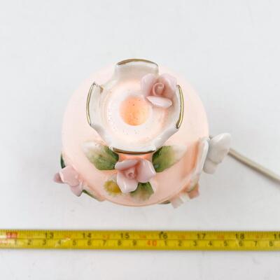 VINTAGE 4â€ I. W. RICE PORCELAIN NIGHT LIGHT