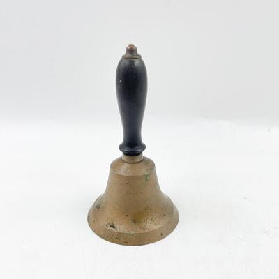 VINTAGE 6â€ BRASS HAND BELL