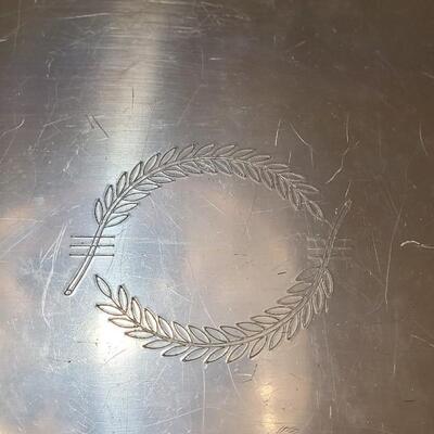 Lot 130: (2) Mid Century Serving Platters
