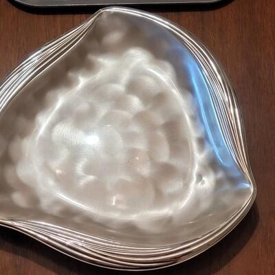 Lot 130: (2) Mid Century Serving Platters
