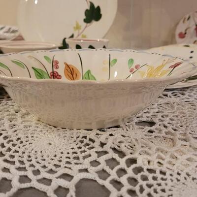 Lot 142: Blue Ridge Mixed China Set
