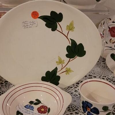 Lot 142: Blue Ridge Mixed China Set