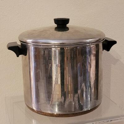 Lot 149: Copper Clad Revere Ware Pots & Pans Lot
