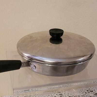 Lot 149: Copper Clad Revere Ware Pots & Pans Lot