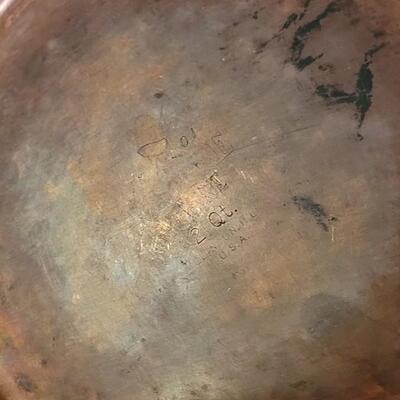 Lot 149: Copper Clad Revere Ware Pots & Pans Lot