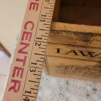 Lot 150: Vintage Wood Wine Crate