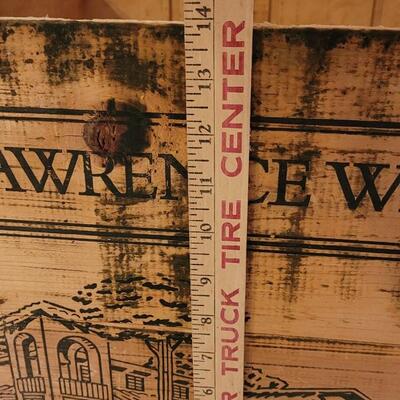 Lot 150: Vintage Wood Wine Crate