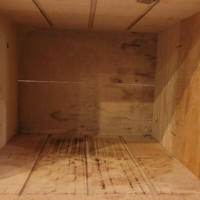 Lot 150: Vintage Wood Wine Crate