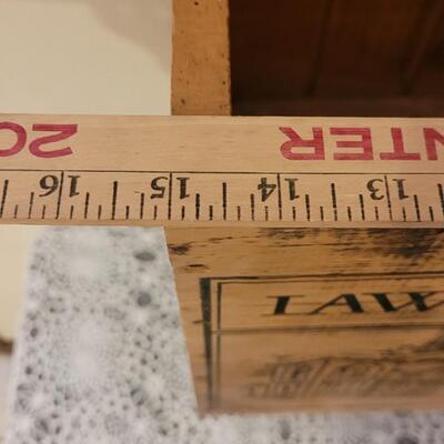 Lot 150: Vintage Wood Wine Crate