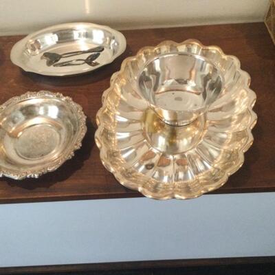 Lot of Silver-plate 6 pieces