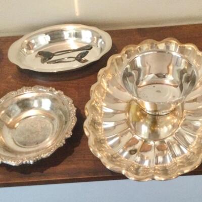 Lot of Silver-plate 6 pieces