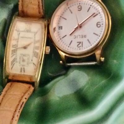 Vintage watches one Hamilton, others a Relic
