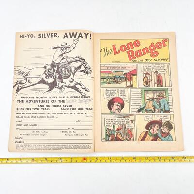 1949 â€œTHE LONE RANGERâ€ COMIC BOOK NO. 9