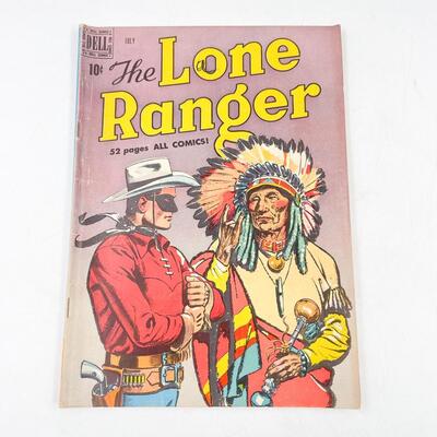 1950 â€œTHE LONE RANGERâ€ COMIC BOOK NO. 25 - #1