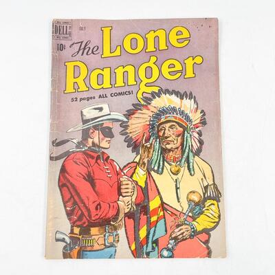 1950 â€œTHE LONE RANGERâ€ COMIC BOOK NO. 25 - #2