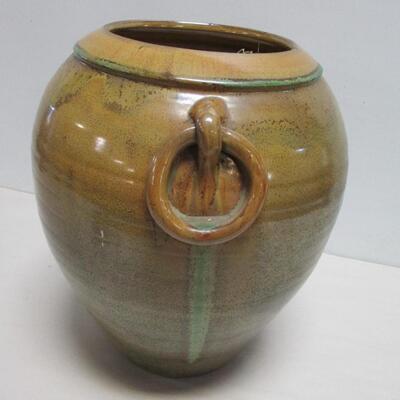 Decorative Brown Ceramic Vase
