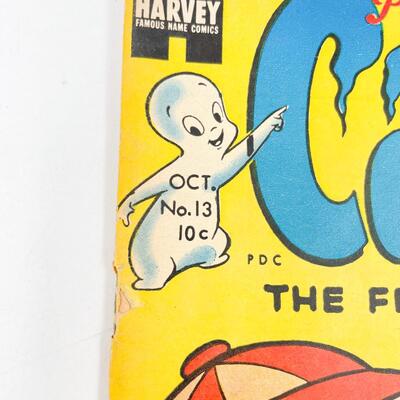 1953 â€œCASPER THE FRIENDLY GHOSTâ€ COMIC BOOK NO. 13