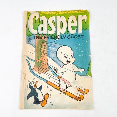 1953 â€œCASPER THE FRIENDLY GHOSTâ€ COMIC BOOK NO. 8 - DAISY RED RIDER ADVERTISEMENT