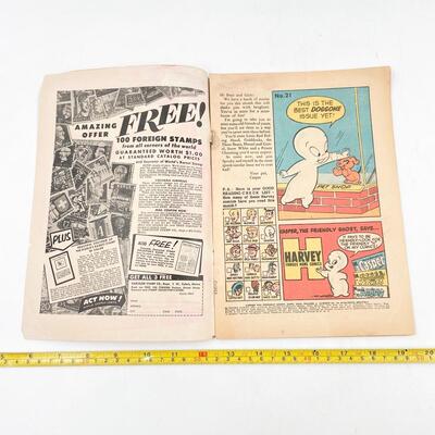 1954 â€œCASPER THE FRIENDLY GHOSTâ€ COMIC BOOK NO. 21