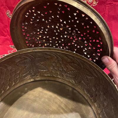 Gorgeous Large Brass container